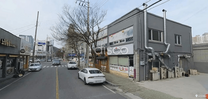 1층 20평 일반상업지역  평화광장 사거리쪽