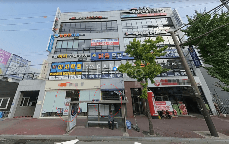 1층. 전용면적 총 80평. 사용승인(2019.12.20) 신축상가. 주차 18대옥내.여의동성당,공용주차장등주변 주 2