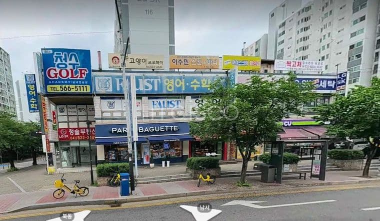 대단지아파트 단지내상가, 헬스장, 골프연습장, 탁구장, 당구장, 유도장등 스포츠동호회사무실.