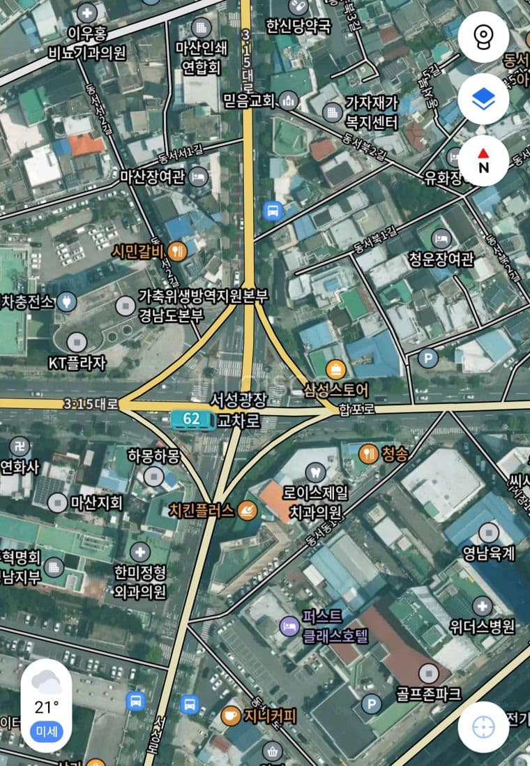 믿고거래하는부동산매물 서성광장교차로 광고효과좋은 다용도빈점포