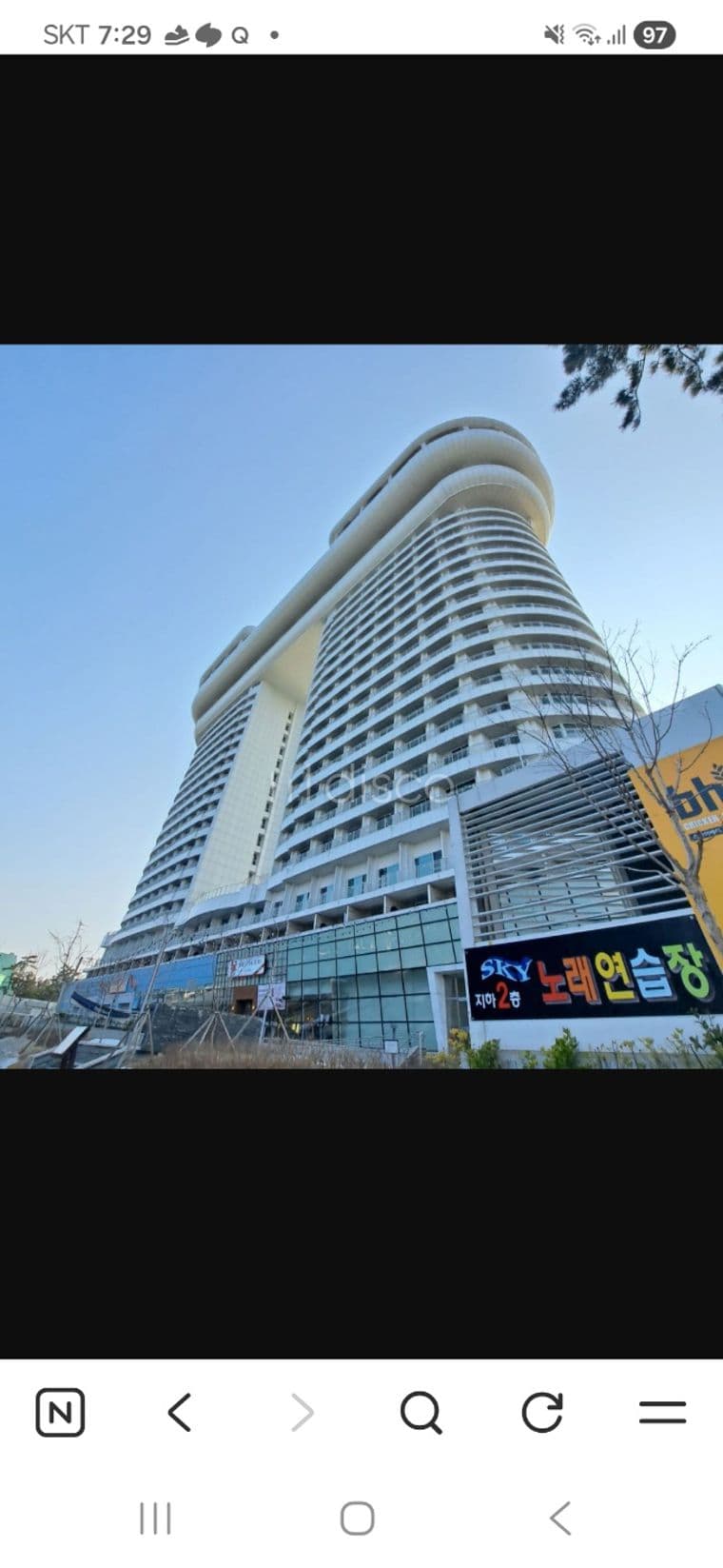 경포 스카이베이호텔 지하2층 노래타운 1종 임대 2