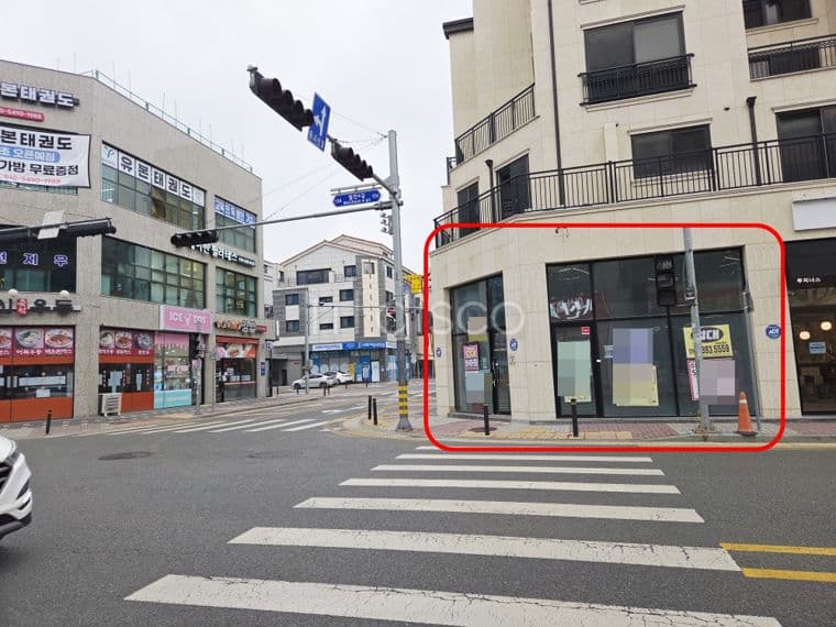 월천지구 메인도로변 코너 상가 3