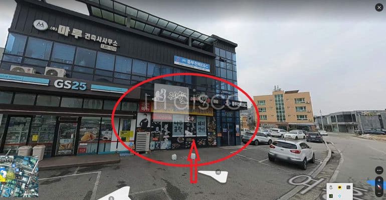 인구밀집지역이며 사무실이 많아 유동인구가 많은 목좋은 식당 임대 3