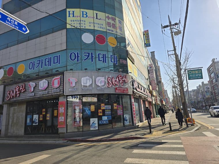 전주 서신동 5층 건물의 3,4,5층 임대 1