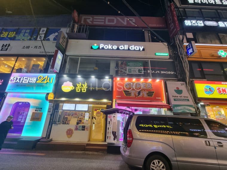무권리상가, 로데오거리 메인 골목, 3층 엘베없음, 공실 1