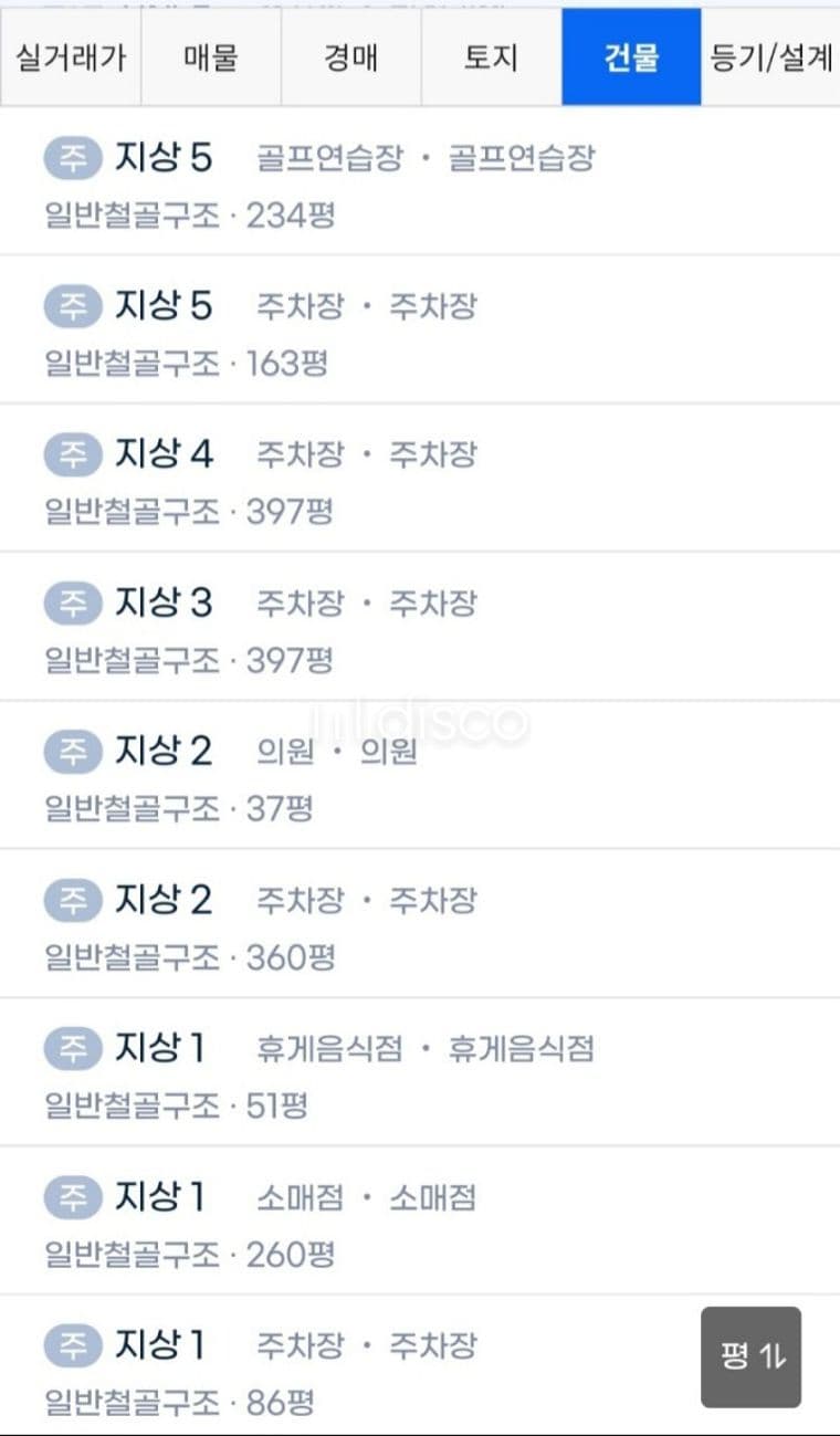 부송동 1층 대형매장 임대