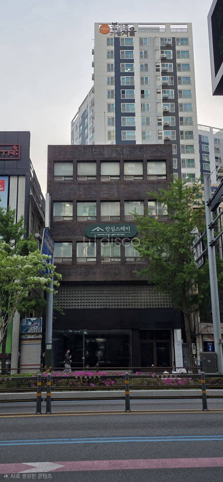 범천동 역세권 대로변 상가건물 임대(1층)