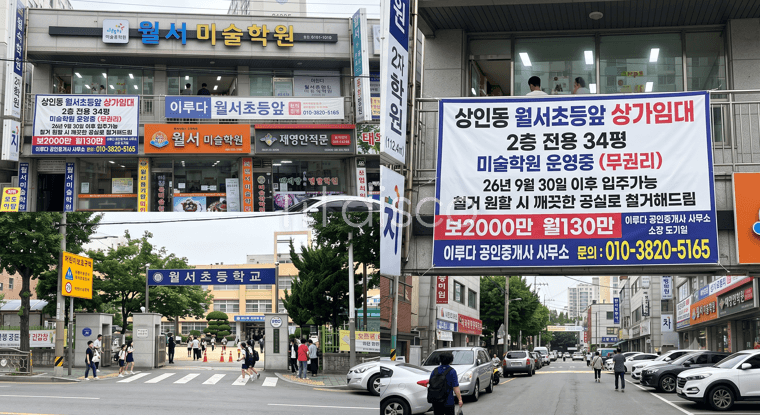 월서초앞 무권리 학원시설 되어있음 빠른입주 풍부한배후세대 철거해드림 1