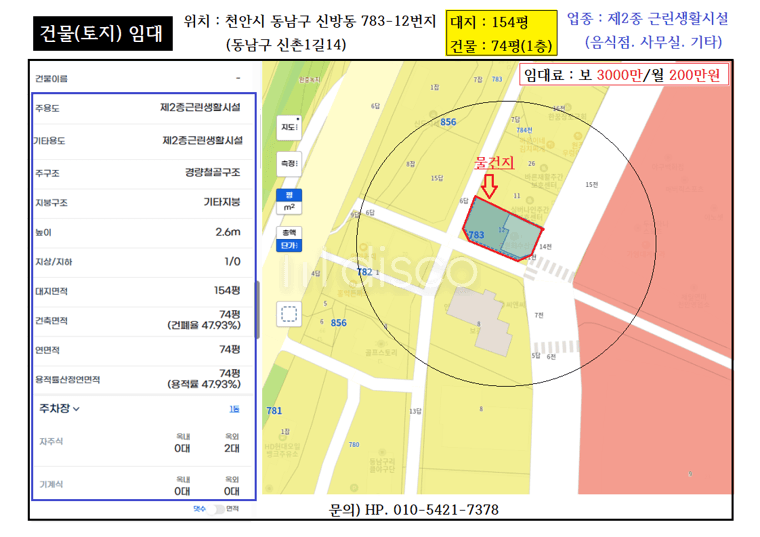 단독건물 상가임대