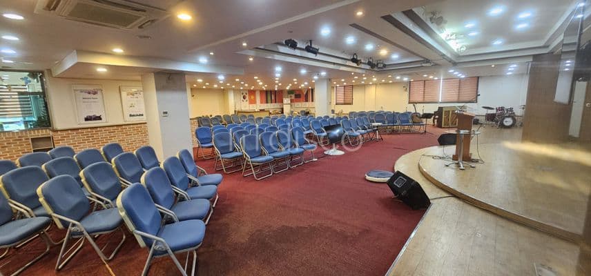 개척교회 임차 음향/드럼/피아노/에어콘/의자 등 교회시설 비품일체 무료제공  2