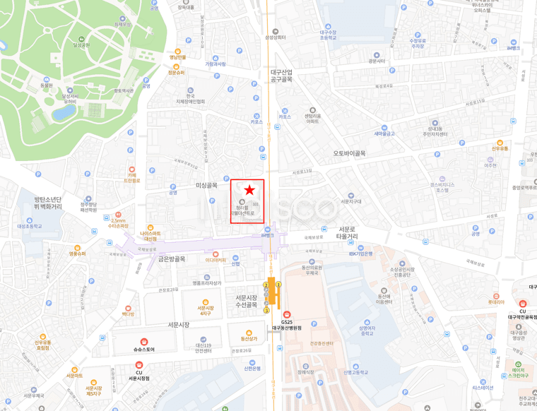 무권리 공실 서문시장역세권 유동인구풍부 대로변전면상가 카페등 다용도 2