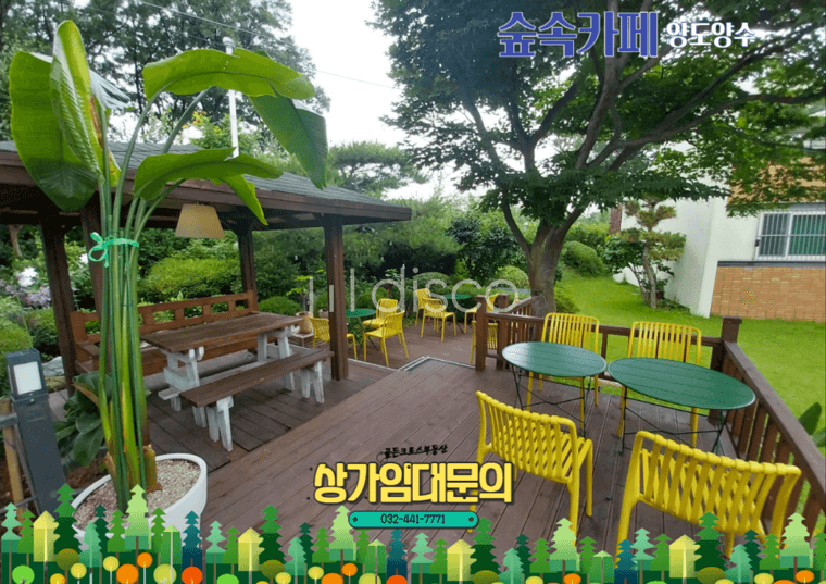 주차장 넓은 숲속 베이커리 카페  5