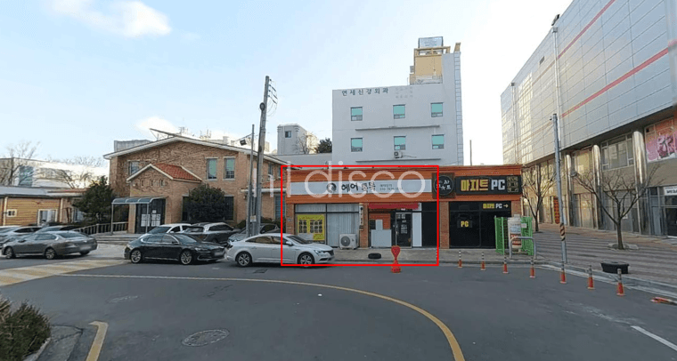 중심상업지역 1층 상가 10평  
