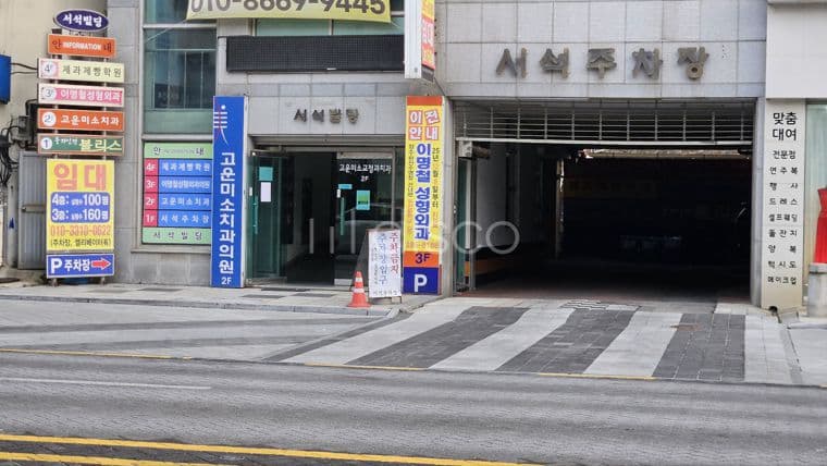 전주 중앙동 대로변 5층 상가 임대, 3층 180평 병의원, 4층 160평 대형공간, 1층 24평 상가 2
