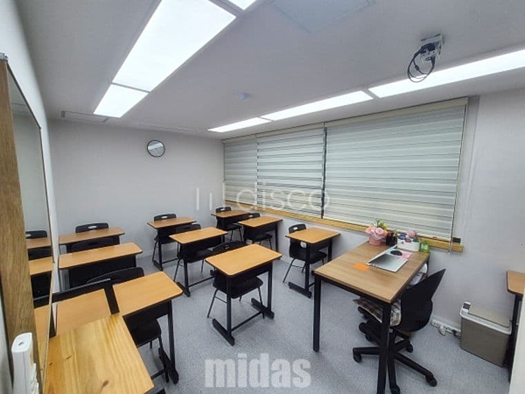 [개포동 / 학원 인테리어 완비] 실40평 룸 4개 깔끔한 근생 사무실 5