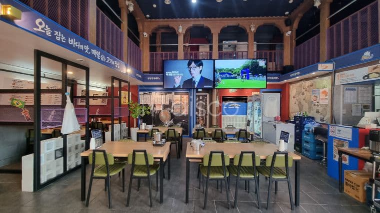신연수동 주차장 바로앞 상가, 현 영업 인수도가능,단층 및 복층 사용가능 1