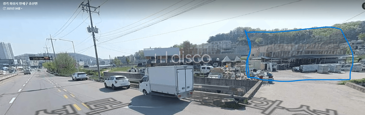 2차선 변.광고효과 좋은 창고겸 상가.