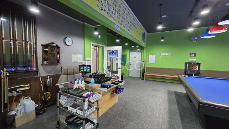 전주 송천동 8차선 대로변 2층 70평형 당구장 임대 5